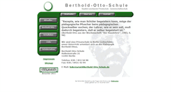 Desktop Screenshot of berthold-otto-schule.de