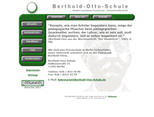 Tablet Screenshot of berthold-otto-schule.de